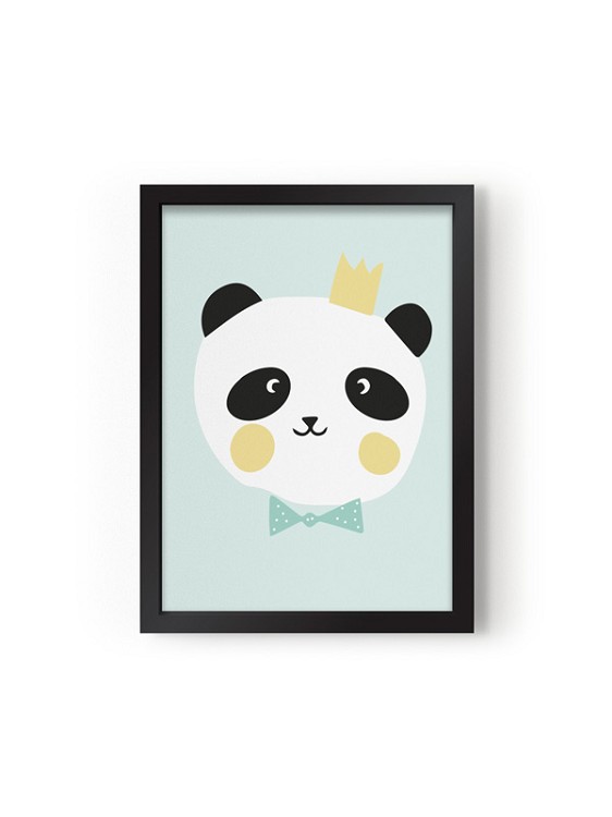 Puffete Poster con animaletti King Panda  Cameretta-Poster e Quadretti Eef  Lillemor